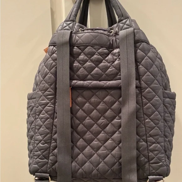 MZ Wallace Quilted Metro Convertible Backpack - Picture 3 of 3